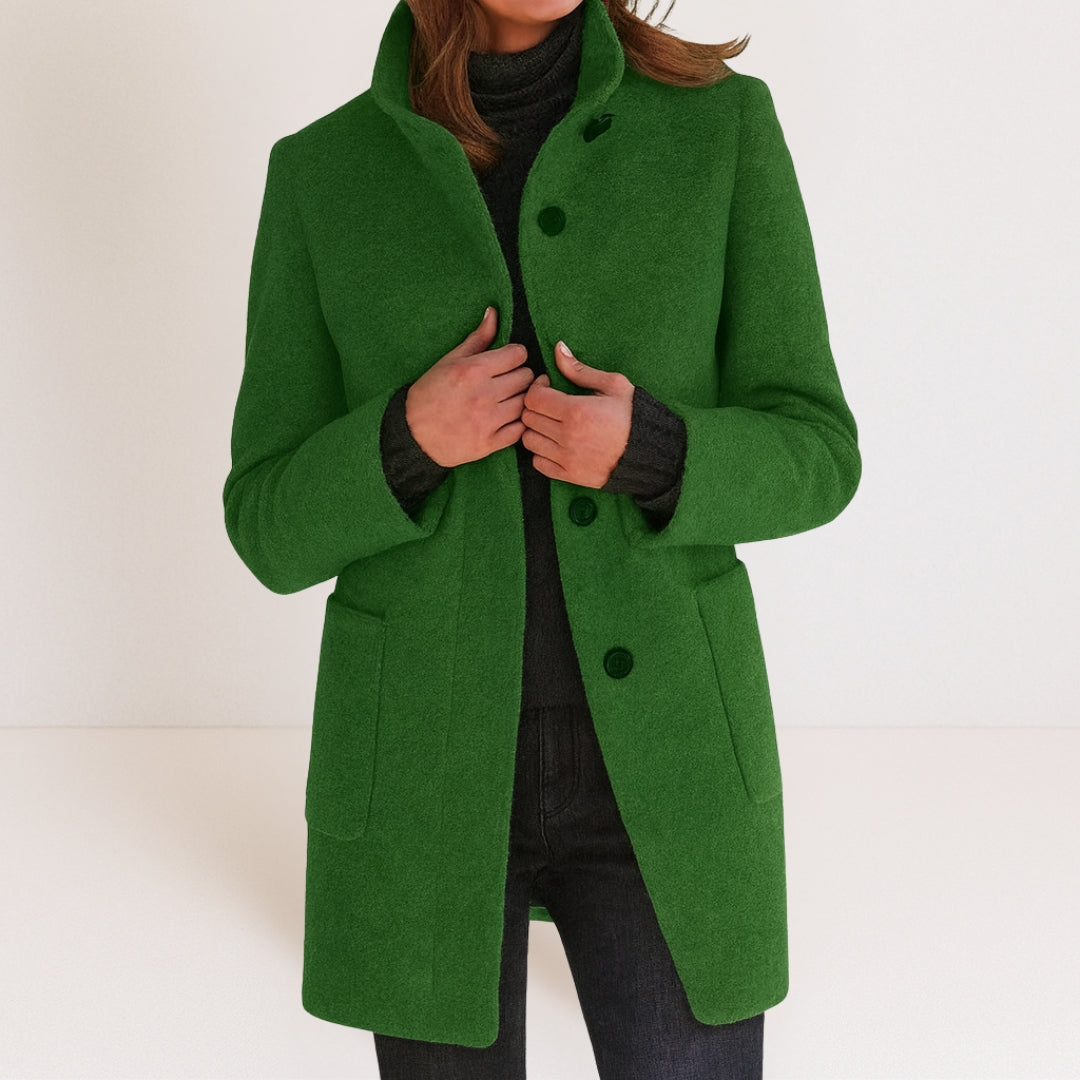 Stella – High-Collar Jacket — Jarah Melbourne