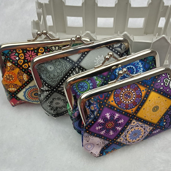 Mina | Ethnic Clasp Coin Purse — Jarah Melbourne