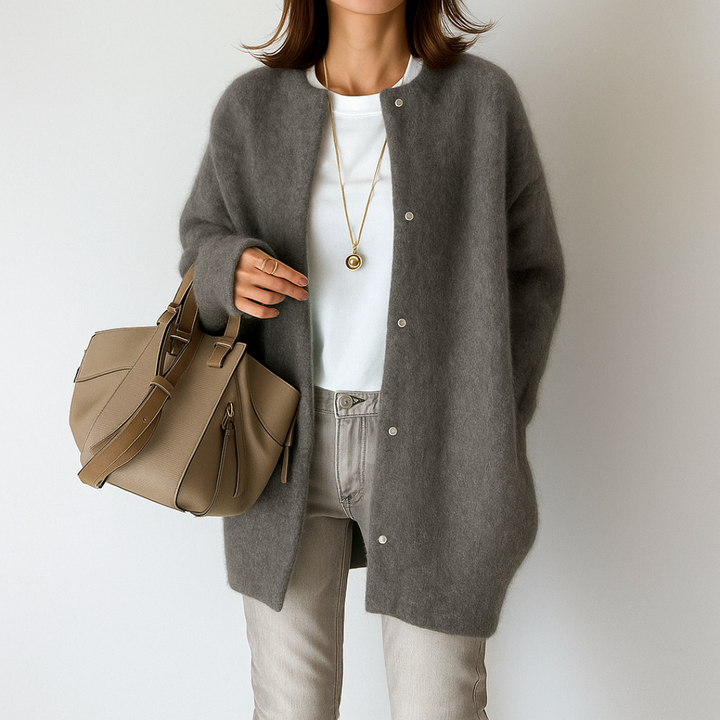 Silvia – Warm Knit Cardigan — Jarah Melbourne