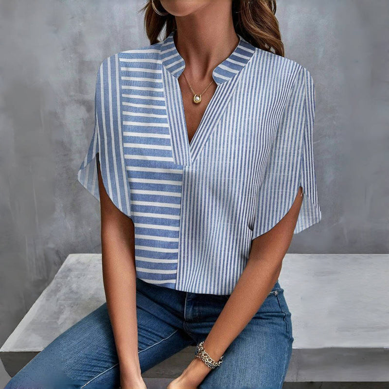 Bay striped blouse — Jarah Melbourne