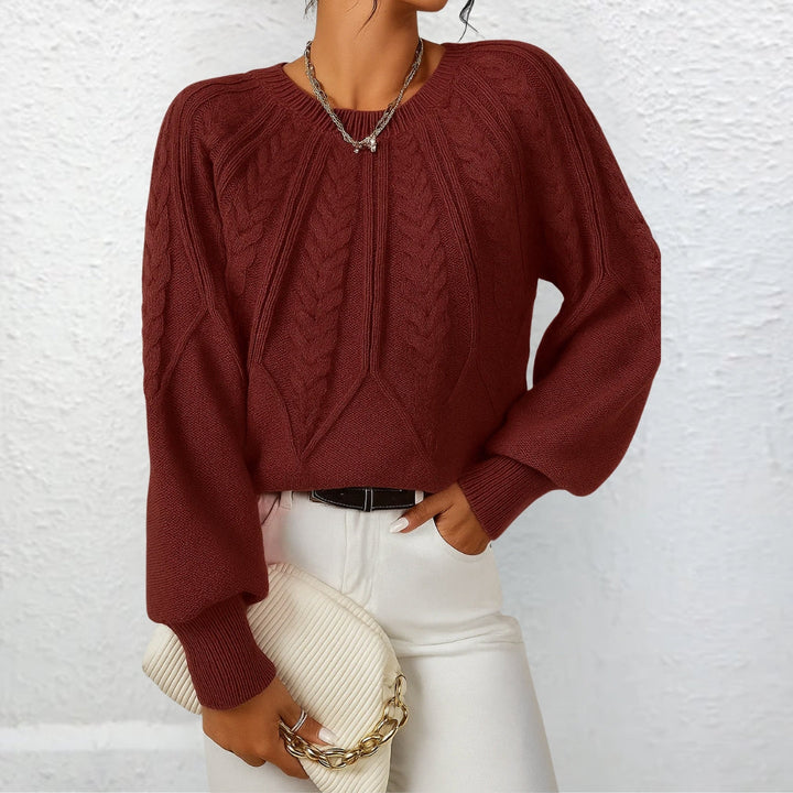 Erika – Wide-Sleeve Knit Jumper — Jarah Melbourne