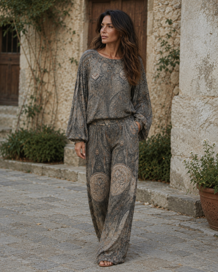 Audrey | Paisley Two-Piece Set — Jarah Melbourne