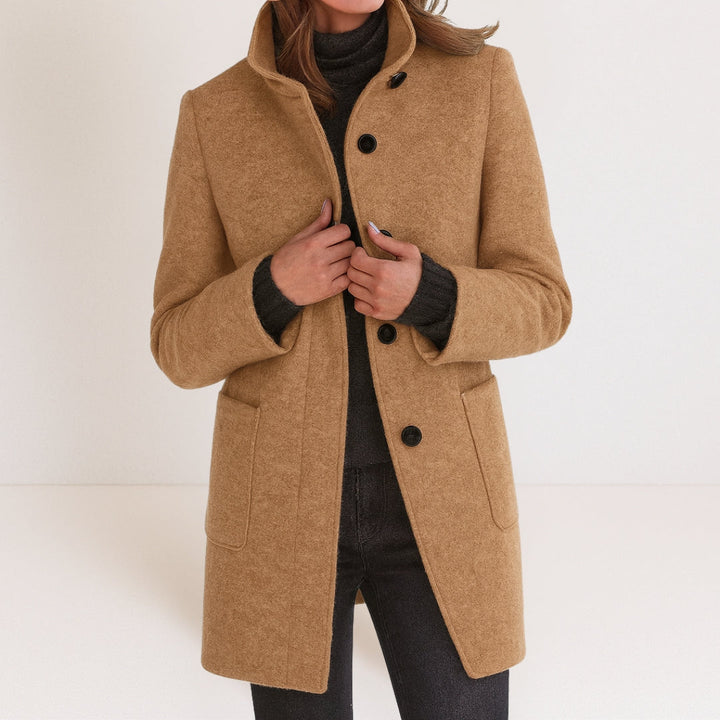 Stella – High-Collar Jacket — Jarah Melbourne
