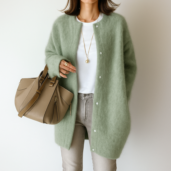 Silvia – Warm Knit Cardigan — Jarah Melbourne