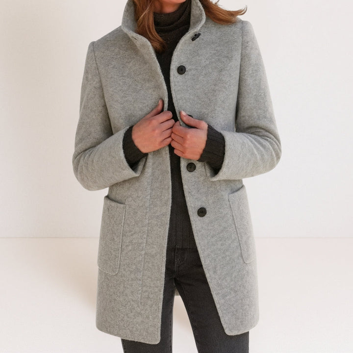 Stella – High-Collar Jacket — Jarah Melbourne