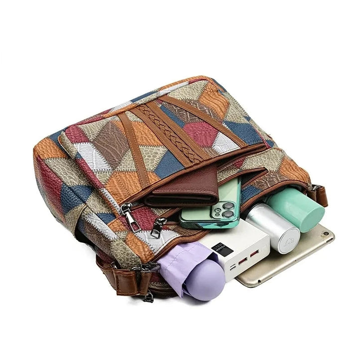 Samina | Patchwork Vegan Handbag — Jarah Melbourne