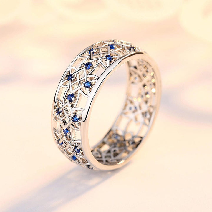 Ivy | Sapphire Filigree Dream Ring