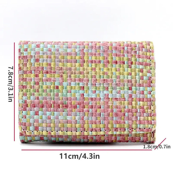 Margot | Plaid Snap Coin Purse — Jarah Melbourne