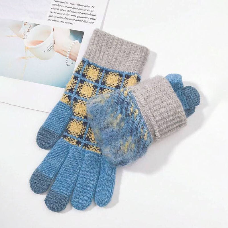 Sky warm winter gloves — Jarah Melbourne