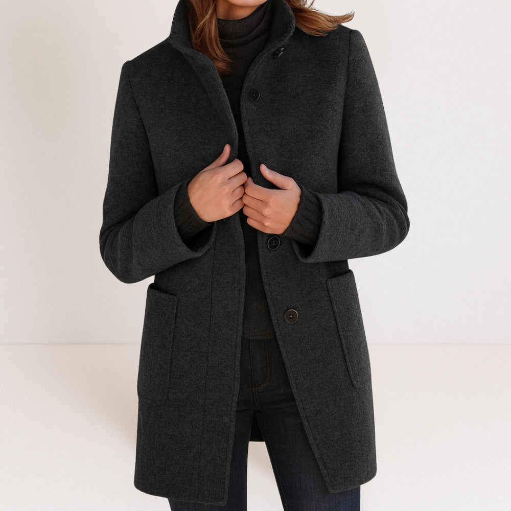 Stella – High-Collar Jacket — Jarah Melbourne
