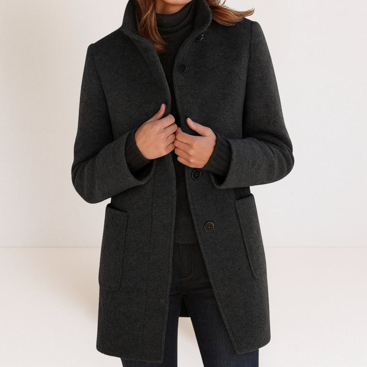 Stella – High-Collar Jacket — Jarah Melbourne