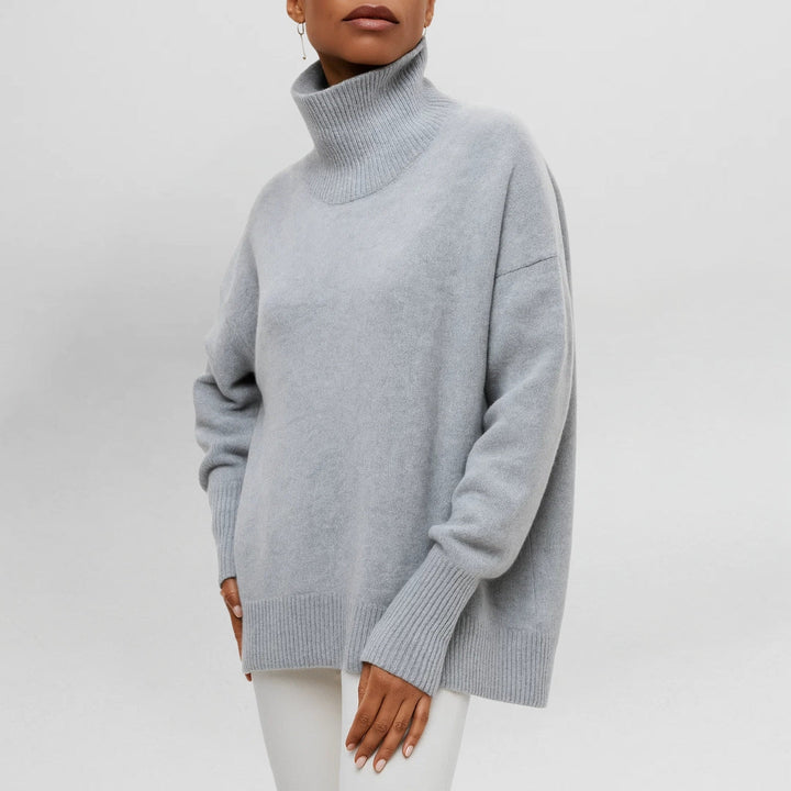 Stefanie – Roll-Neck Knit Jumper — Jarah Melbourne