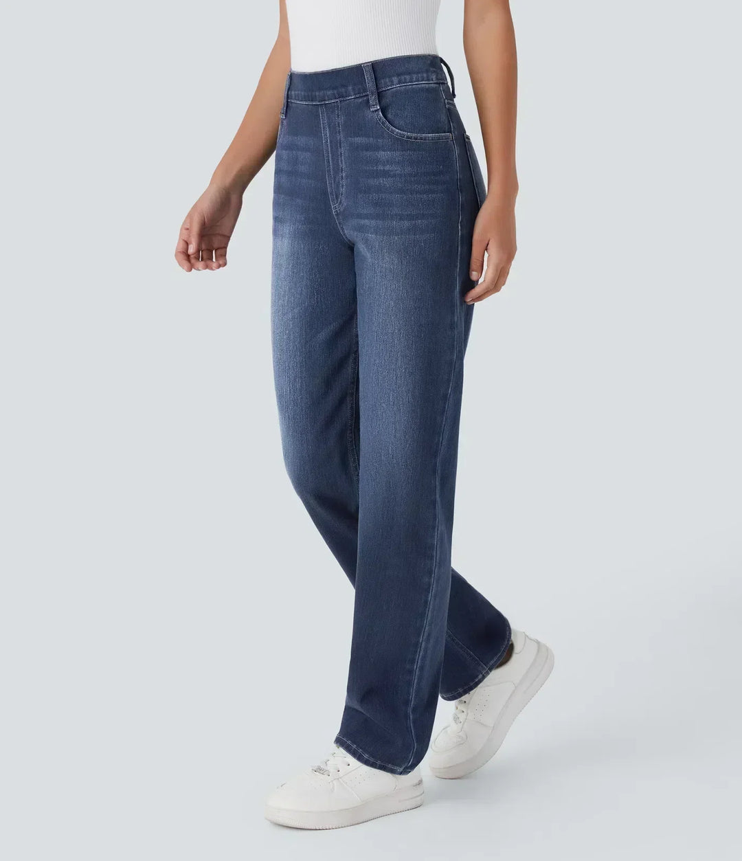 Naomi | High Waist Elastic Comfort Pants