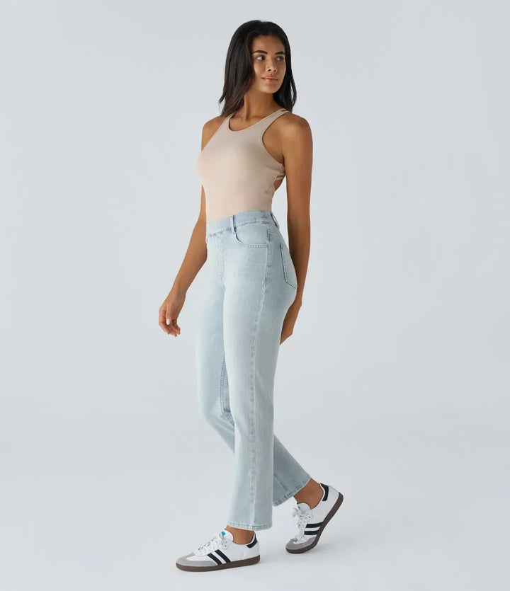 Naomi | High Waist Elastic Comfort Pants