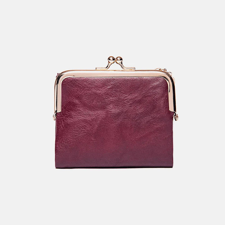 Della | Clasp & Zip Coin Purse — Jarah Melbourne
