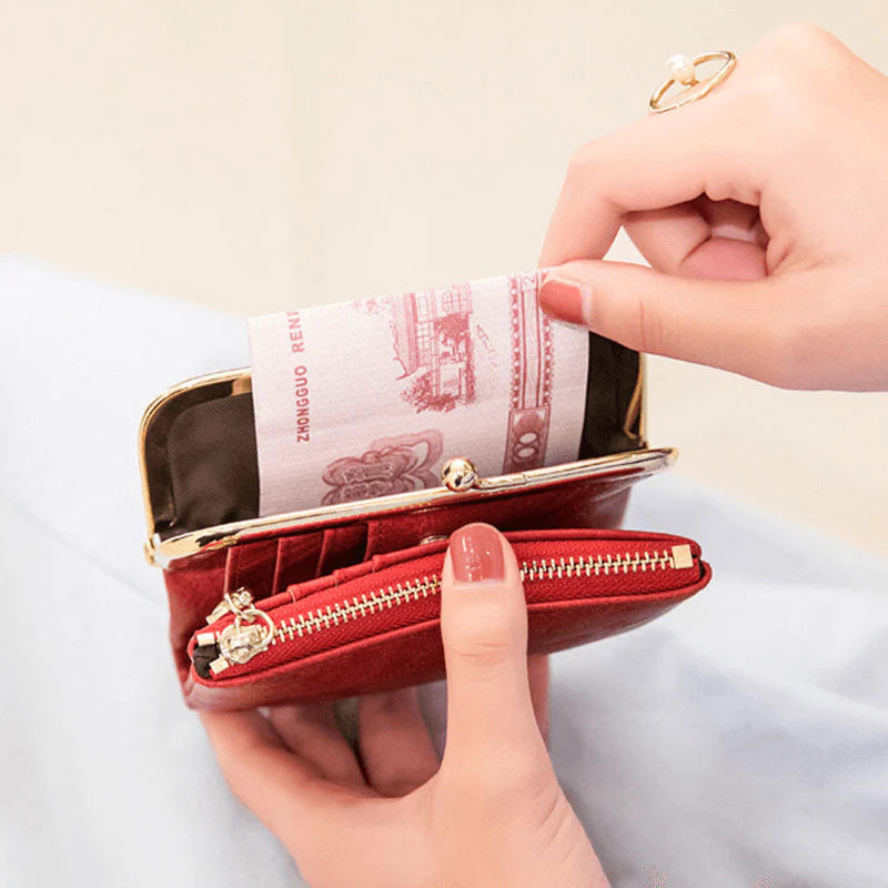 Della | Clasp & Zip Coin Purse — Jarah Melbourne