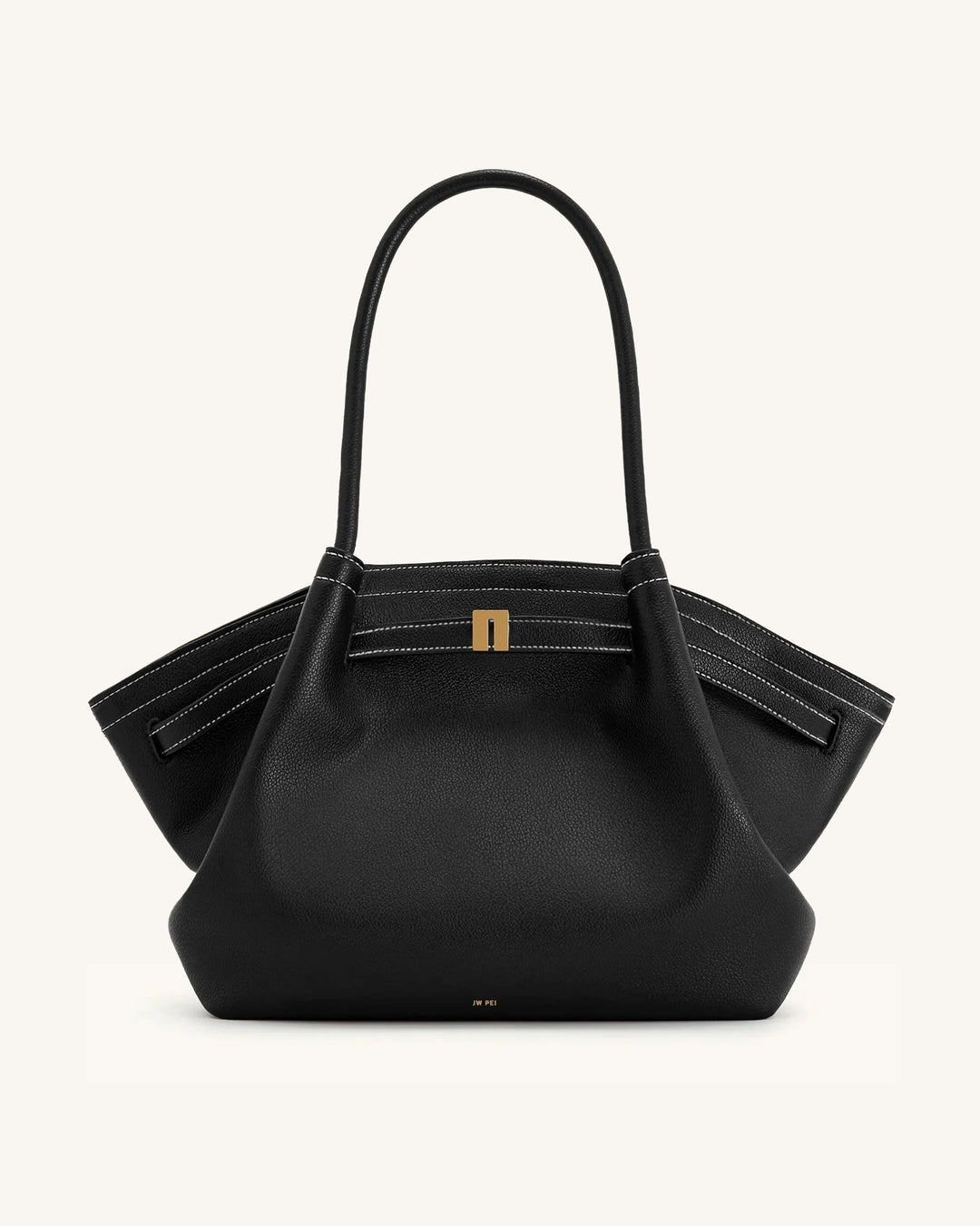Hana | Black Large Tote Bag