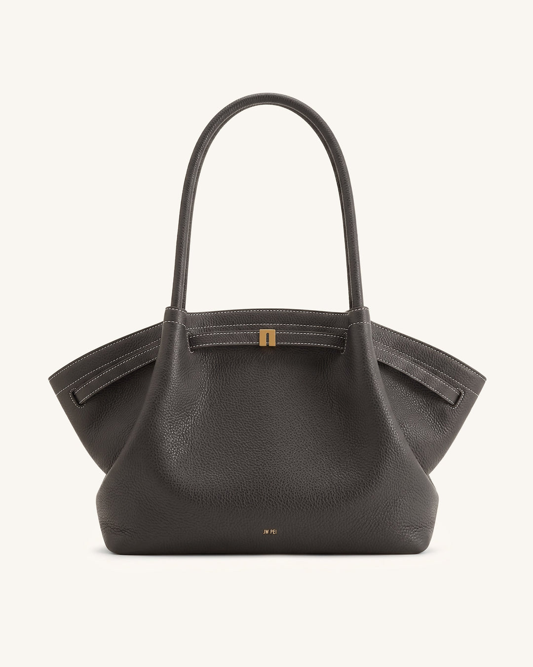 Hana | Dark Gray Large Tote Bag