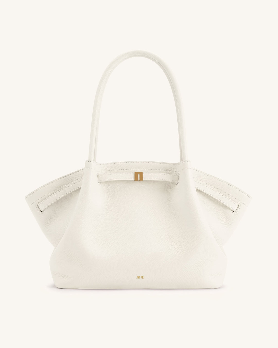 Hana | White Large Tote Bag