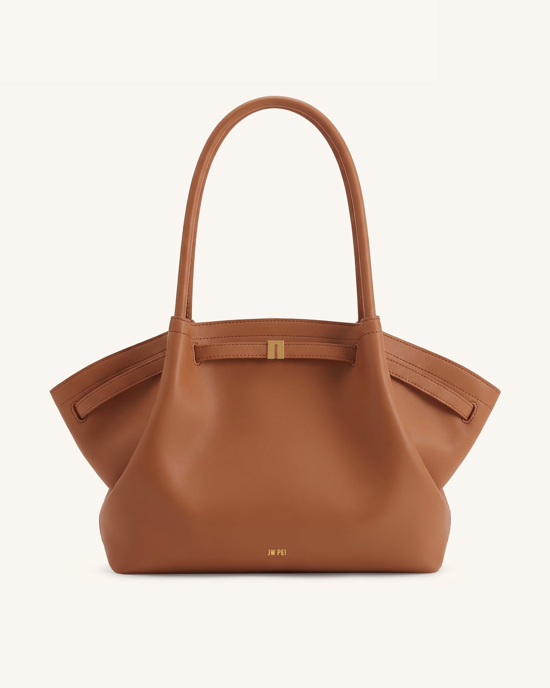 Hana | Brown Large Tote Bag