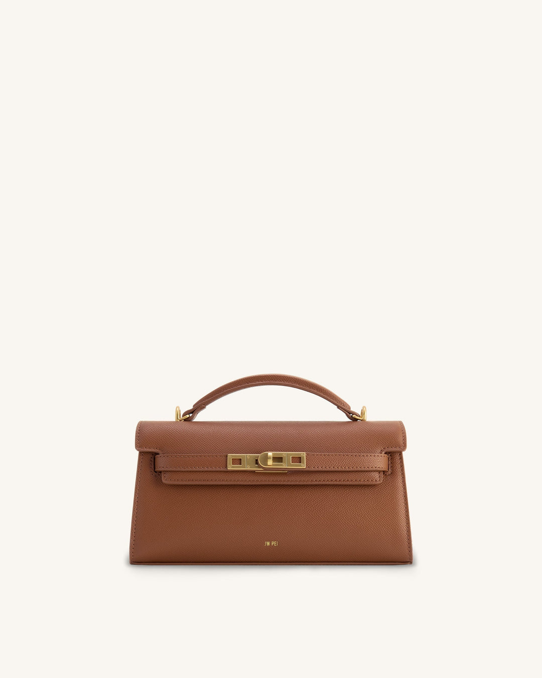 Noor | Brown Top Handle Bag