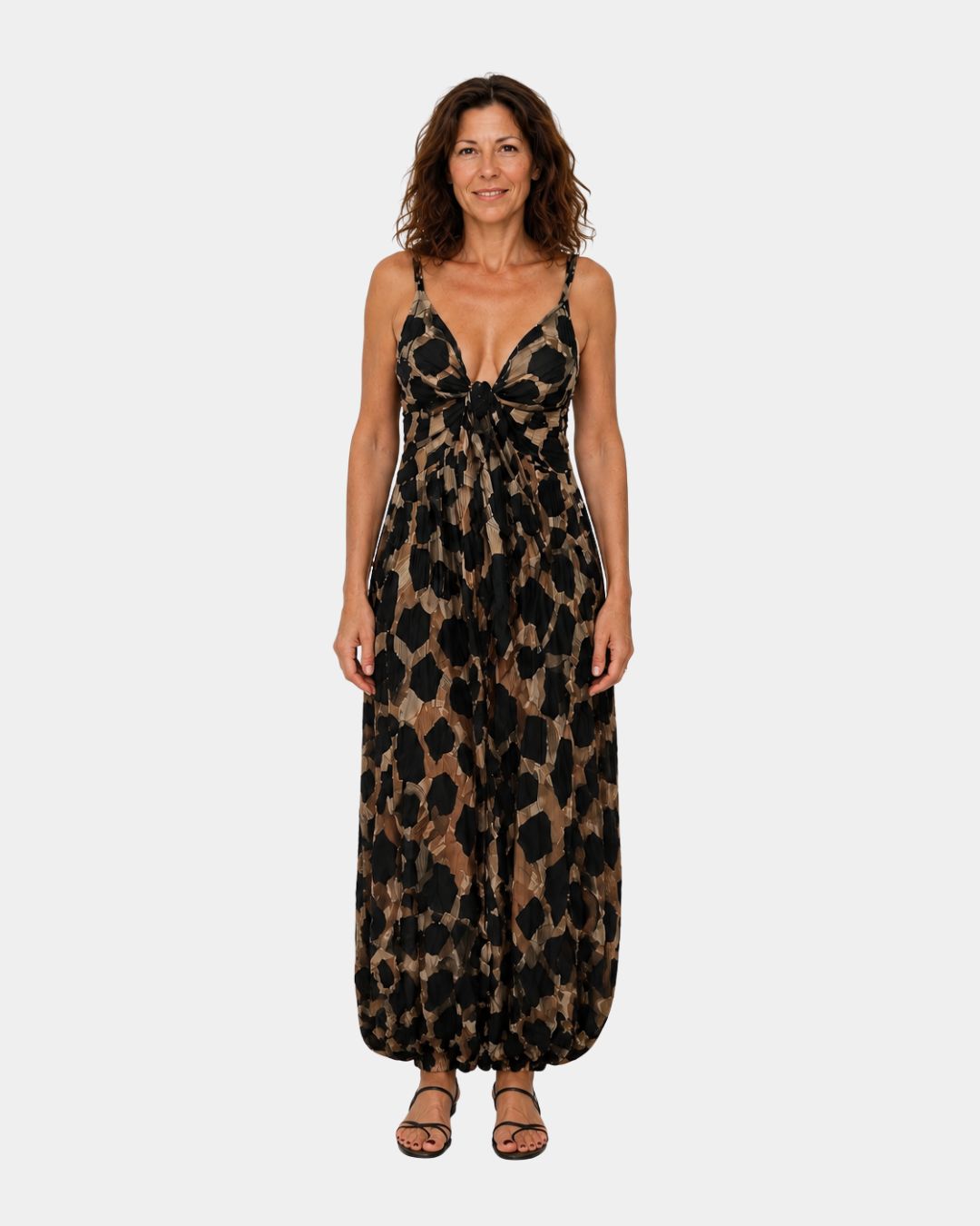 Marcella | Leopard Print Jumpsuit — Jarah Melbourne