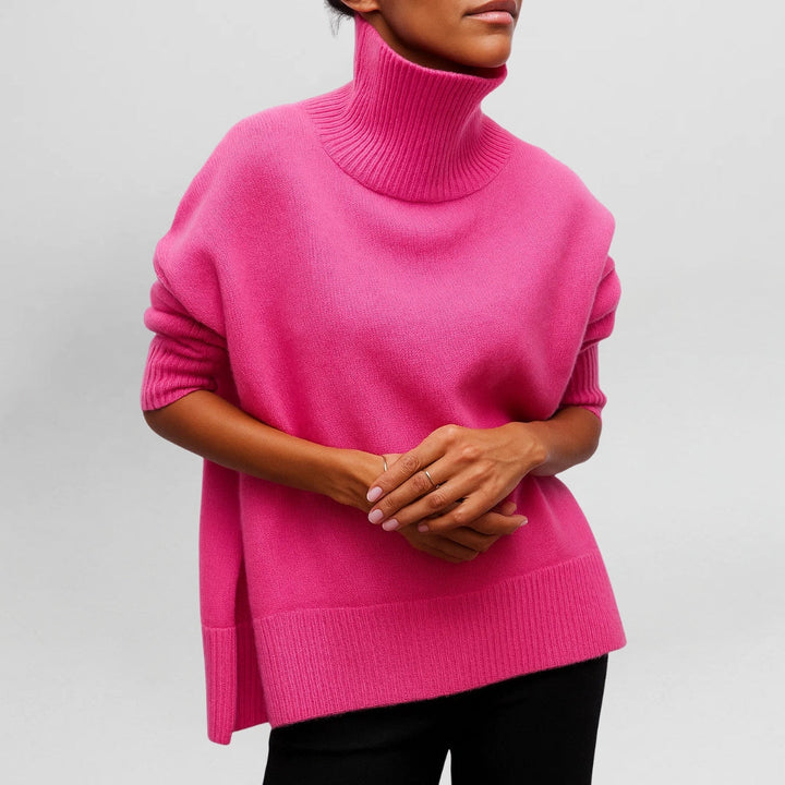 Stefanie – Roll-Neck Knit Jumper — Jarah Melbourne