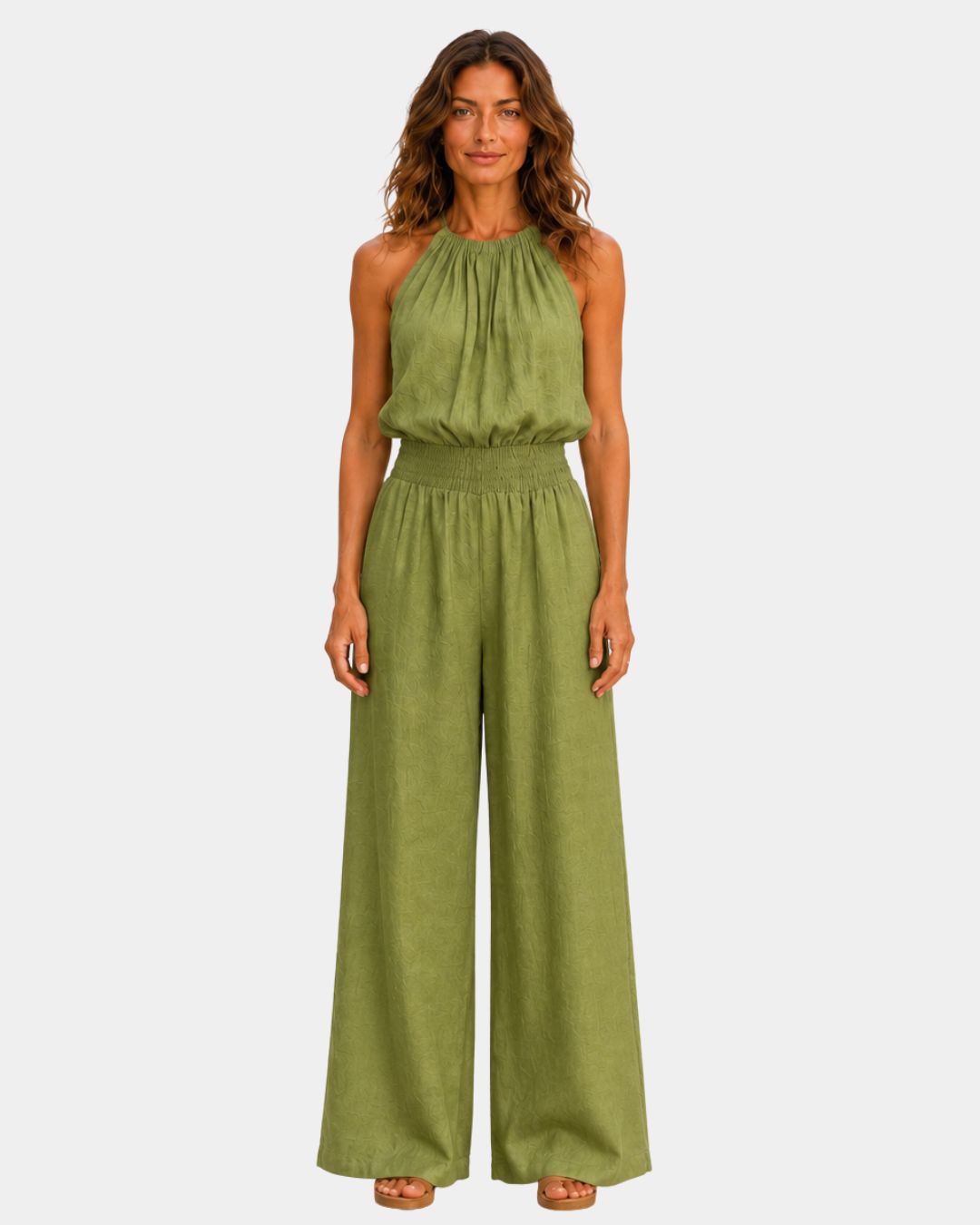 Giselle | Halter Jumpsuit — Jarah Melbourne