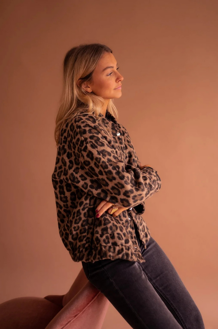Susanne – Leopard Print Jacket — Jarah Melbourne