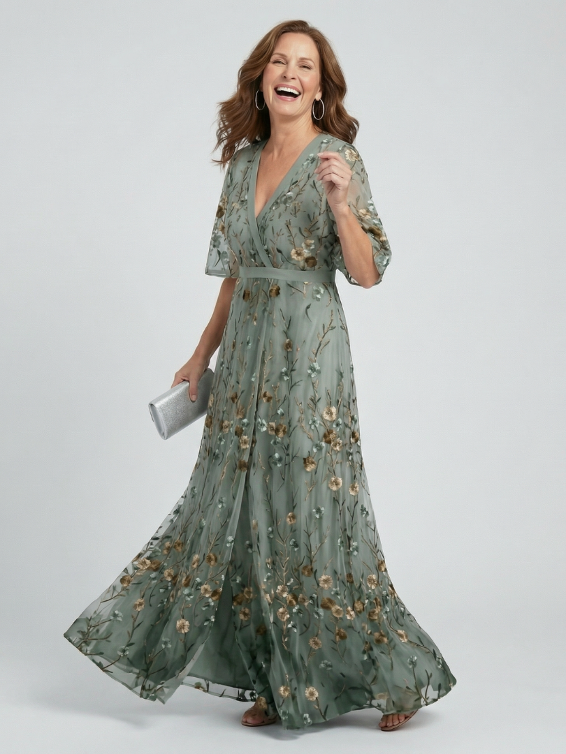 Athena | Floral Maxi Dress