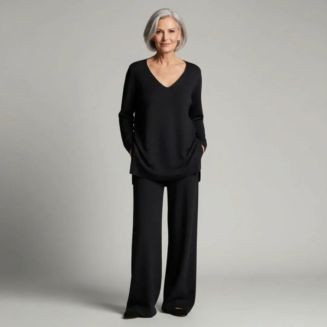 Anny | V-Neck Comfort Set — Jarah Melbourne