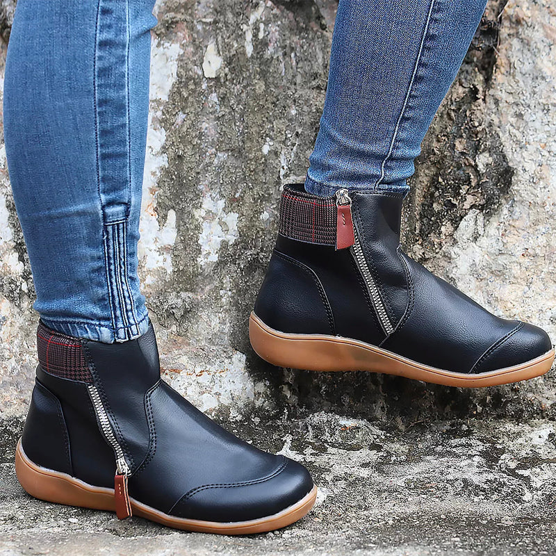 Cora | Premium Zipper Orthopedic Waterproof Boots