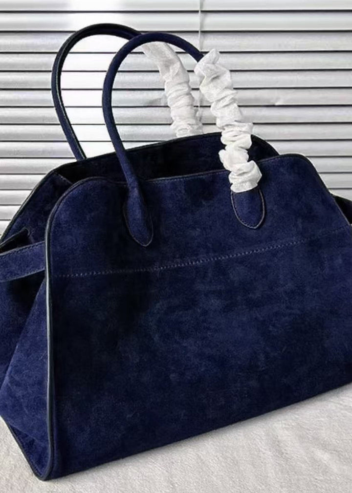 Green Large Capacity Suede Tote