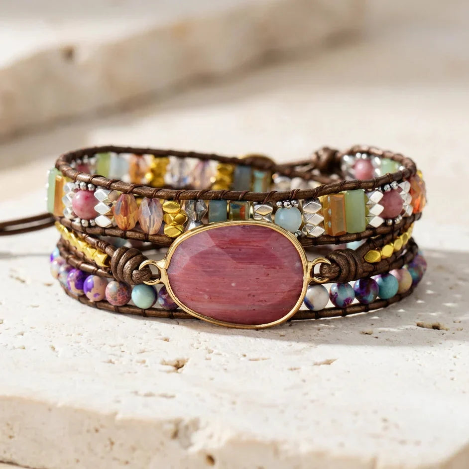 Hazel | Rhodonite Empowerment Bracelet