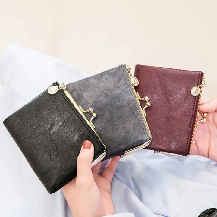 Della | Clasp & Zip Coin Purse — Jarah Melbourne