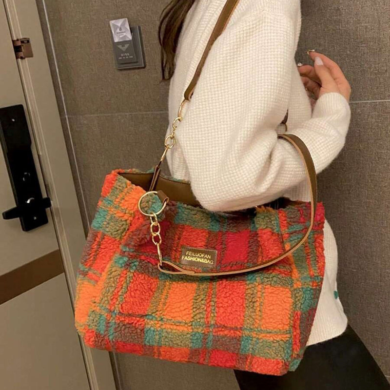Tartan vintage bag — Jarah Melbourne