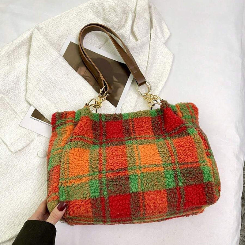 Tartan vintage bag — Jarah Melbourne