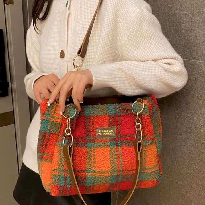 Tartan vintage bag — Jarah Melbourne