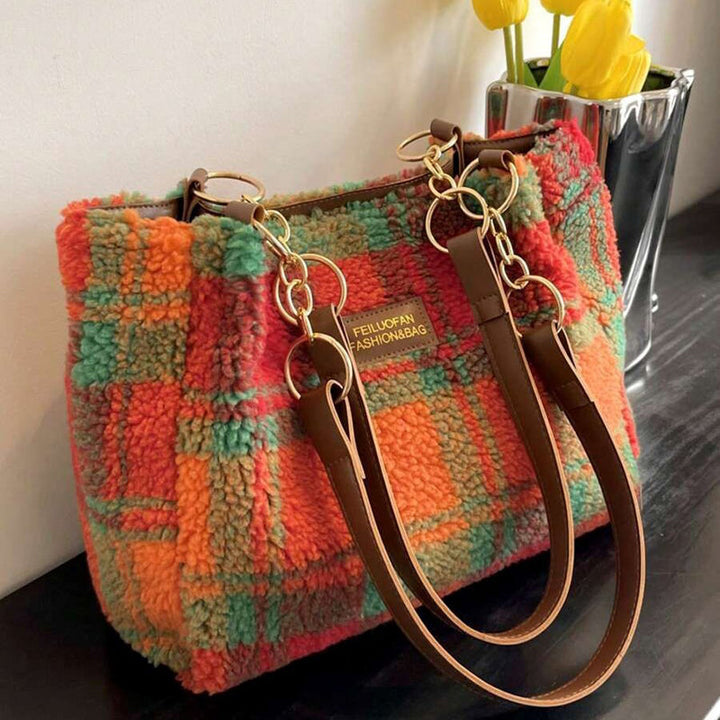 Tartan vintage bag — Jarah Melbourne