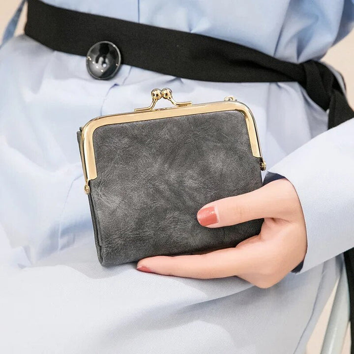Della | Clasp & Zip Coin Purse — Jarah Melbourne