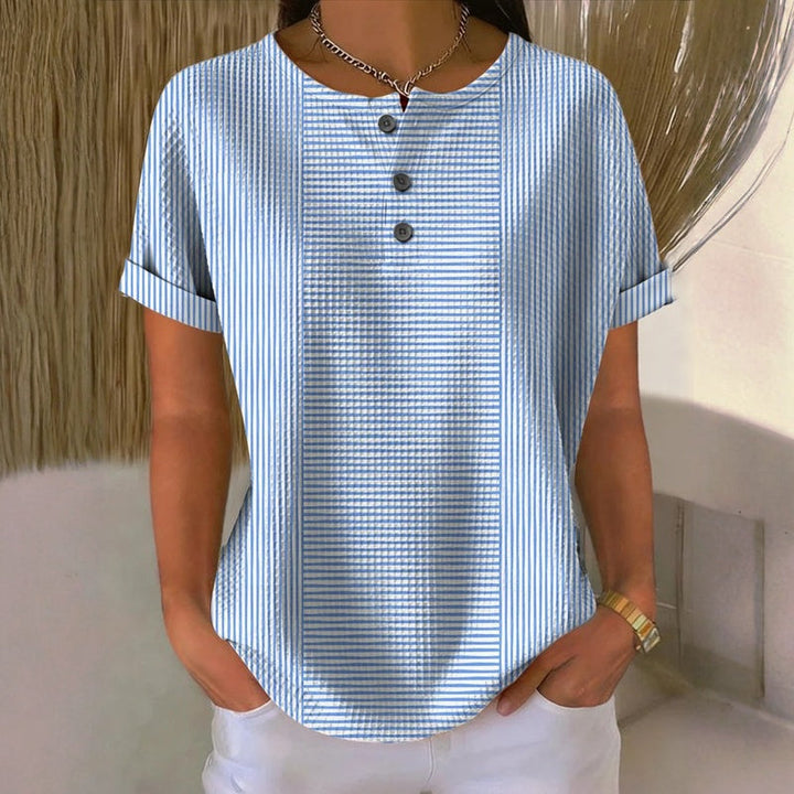 Bree striped blouse — Jarah Melbourne