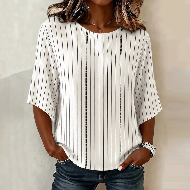 Romy striped blouse — Jarah Melbourne
