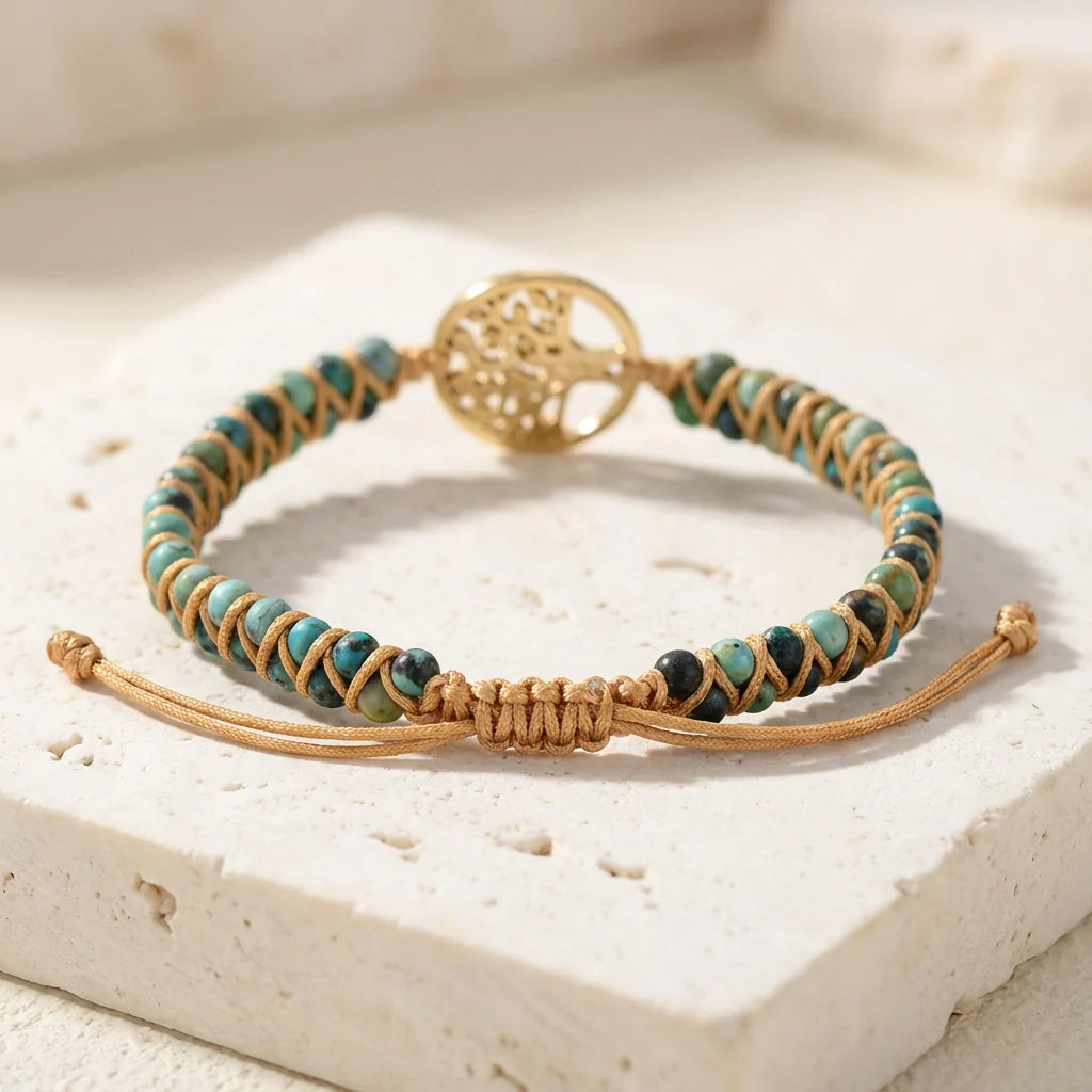 Aria | Woven Tree of Life Bracelet