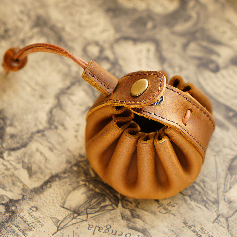 Poppy | Handmade Leather Coin Purse — Jarah Melbourne