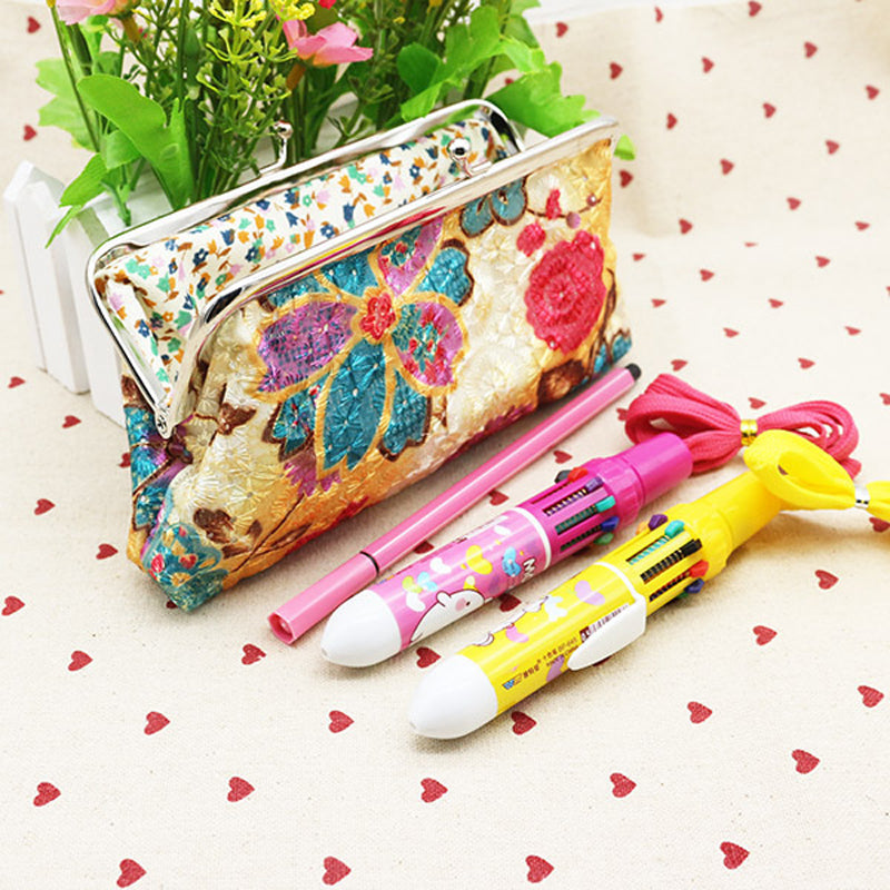 Marnie | Long Floral Clasp Purse — Jarah Melbourne