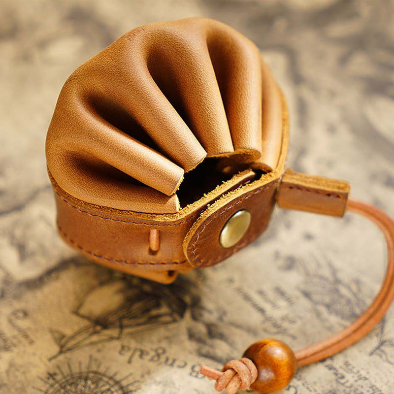 Poppy | Handmade Leather Coin Purse — Jarah Melbourne