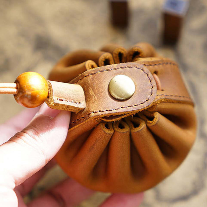 Poppy | Handmade Leather Coin Purse — Jarah Melbourne