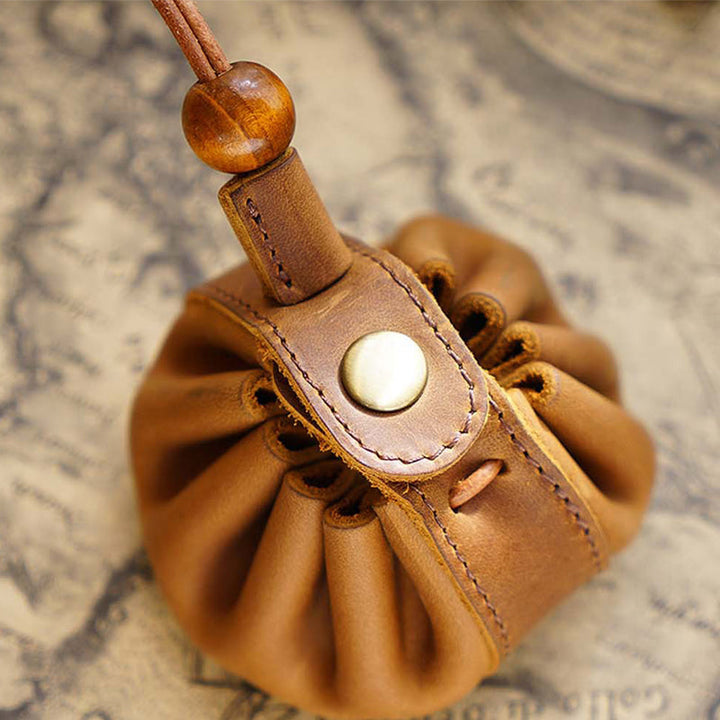 Poppy | Handmade Leather Coin Purse — Jarah Melbourne