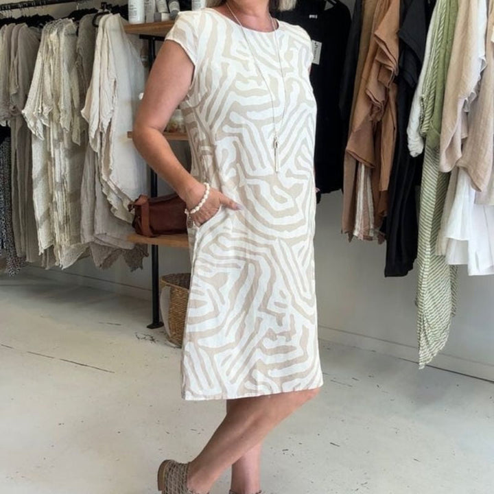 Alie | Round Neck Summer Dress