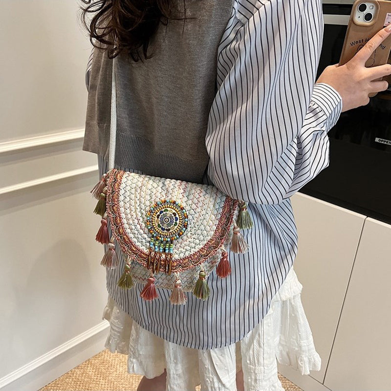 Waffle printed bag — Jarah Melbourne